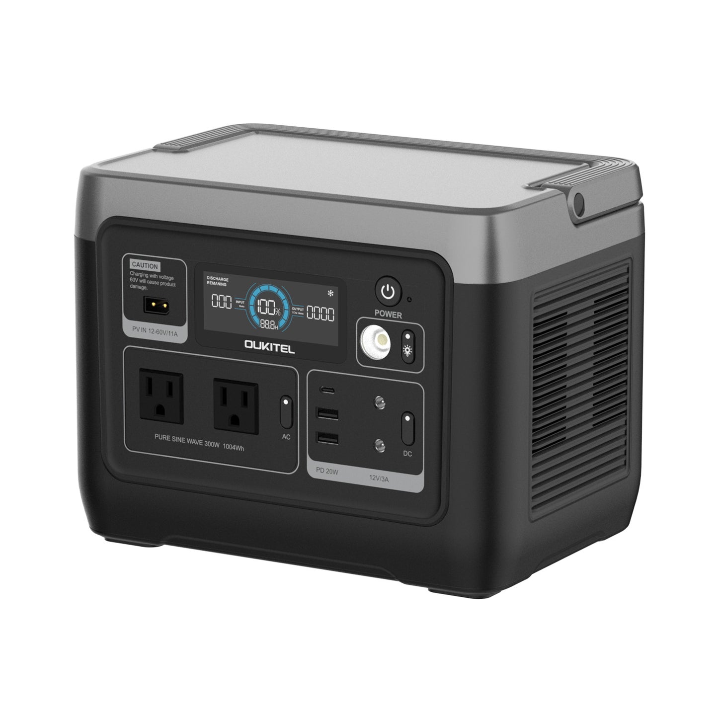 300W Outdoor Power Station Portable Energy Storage For Camping And On-the-Go Use